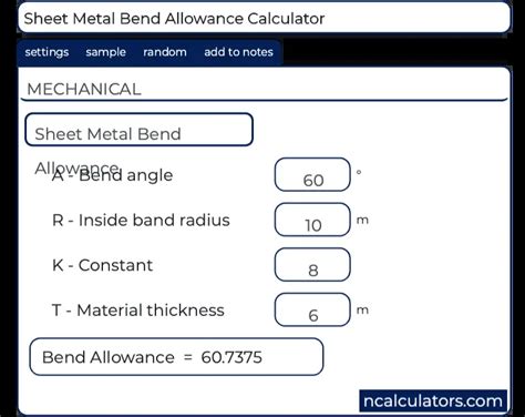 bend allowance chart for sheet metal|bend allowance calculator for sheet metal.